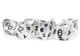 RESIN 7 DICE SET UNICORN ICE 16MM (Special Order)