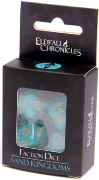 ELDFALL CHRONICLES: SAND KINGDOMS FACTION DICE (Special Order)