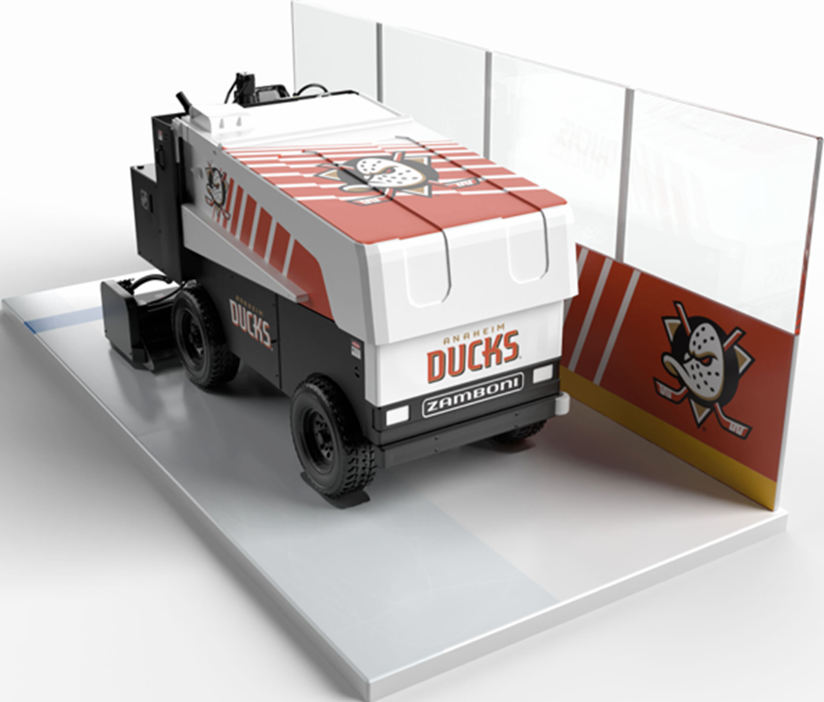 FANATICS ZAMBONI 1:43 SCALE DIE-CAST ANAHEIM DUCKS 2025-26 SEASON (Pre-Order)
