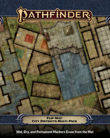 PF FLIP-MAT: CITY DISTRICTS MULTI-PACK (Special Order)