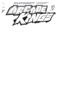 ARCADE KINGS #1 (OF 5) CVR E BLANK SKETCH CVR (Special Order)
