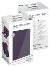UG TWIN FLIP N TRAY DECK CASE MONOCOLOR PURPLE 200+ (Special Order)