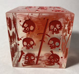 MASSIVE GELATINOUS CUBE - MINI/DIE IN ONE - BLOOD FILLED RED (Special Order)