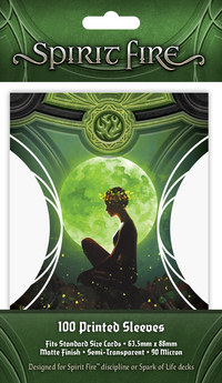 SPIRIT FIRE SEMI-TRANSPARENT PRINTED SLEEVES, BE AT PEACE, (Pre-Order)