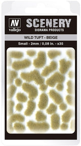 VALLEJO: SCENERY SMALL WILD TUFT BEIGE (Special Order)