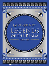 GAME OF THRONES LEGENDS OF THE REALM TRADING CARDS (5/5/12) (Special Order)