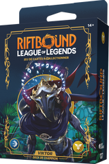RIFTBOUND FRENCH LEAGUE OF LEGENDS TCG ORIGINS CHAMPION DECK VIKTOR 4CT DISPLAY (Special Order)