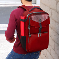 AP ENHANCE CARD STORAGE BACKPACK RED (Special Order)