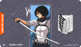 ATTACK ON TITAN BATTLE FOR HUMANITY PLAYMAT MIKASA (Special Order)