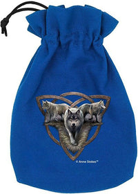 ANNE STOKES DICE POUCH WOLF TRIO (Special Order)