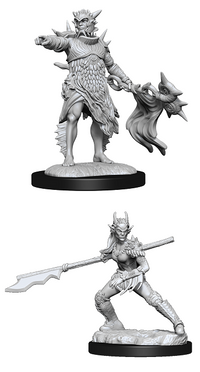 MTG UNPAINTED MINIS WV1 CORALHELM COMMAND/MERFOLK (Special Order)