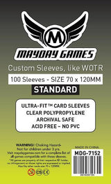 STANDARD TAROT SLEEVES 70mm X 120mm 100CT (Special Order)
