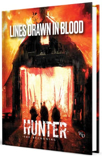 HUNTER: THE RECKONING 5E RPG LINES DRAWN IN BLOOD (Special Order)