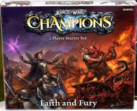 KINGS OF WAR CHAMPIONS FAITH & FURY 2-PLAYER SET (Special Order)