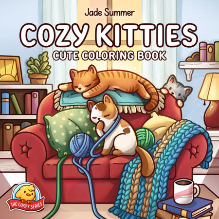 THE COMFY SERIES 2: COZY KITTIES CUTE COLORING BOOK (Pre-Order)