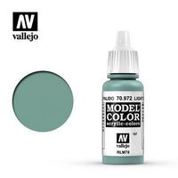 VALLEJO: MODEL COLOR LIGHT GREEN BLUE (17ML) (Special Order)