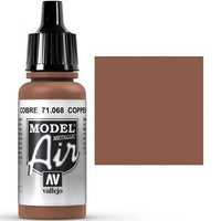 VALLEJO: MODEL AIR COPPER (17ML) (Special Order)