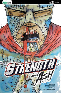 STRENGTH & ASH #2 CVR A STEFANO CARDOSELLI & FRANCESCA PERILLO RED WHITE & BLUE (Special Order)