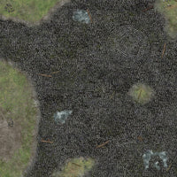 BATTLE SYSTEMS COBBLED OUTSKIRTS GAMING MAT 2X2 GRID (Pre-Order)