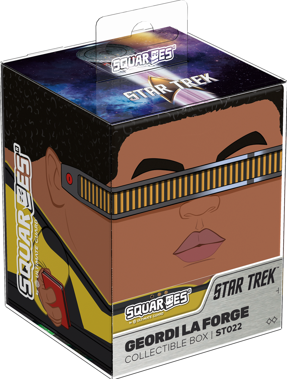 SQUAROES STAR TREK: THE NEXT GENERATION WV1 GEORDI LA FORGE (Pre-Order)
