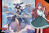BUSHI SUPPLIES RUBBER PLAYMAT VOL. 11 CFV DIVINEZ DELUXE ARC DESIGN B: MIREI & BAVSARGRA AKSAYYA (Special Order)