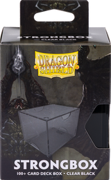 DRAGON SHIELD STRONGBOX CLEAR BLACK (Special Order)