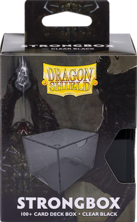 DRAGON SHIELD STRONGBOX CLEAR BLACK (Special Order)