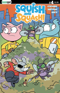 SQUISH & SQUASH #4 CVR A MIKE HARTIGAN (Special Order)