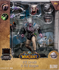 WORLD OF WARCRAFT 6" WV1-NIGHT ELF:DRUID/ROGUE (Special Order)