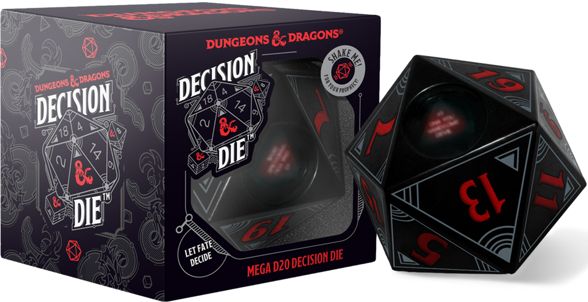 DND MEGA D20 DECISION DIE (Pre-Order)