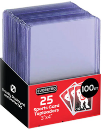 ER TOP LOADERS SPORTS CARD PROTECTOR 100PT 25PK (Special Order)