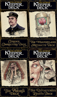 CALL OF CTHULHU KEEPER DECKS 2ND EDITION (Special Order)