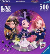 KPOP DEMON HUNTERS 500 PIECE ROUND PUZZLE (EN) (Special Order)