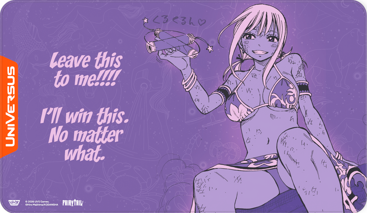 FAIRY TAIL ALL FIRED UP! LUCY PLAYMAT (Pre-Order)