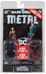 DC DIRECT 3" W/COMIC WV1 BATMAN/RED DEATH (Special Order)