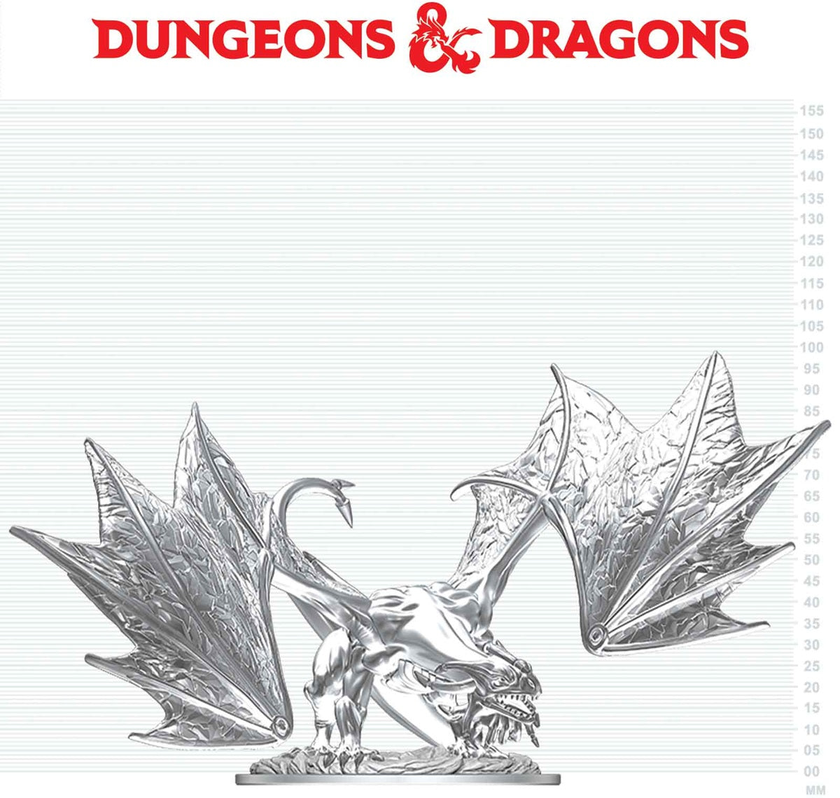 DND UNPAINTED MINIS YOUNG SAPPHIRE DRAGON (Pre-Order)