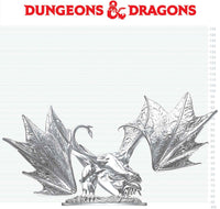 DND UNPAINTED MINIS YOUNG SAPPHIRE DRAGON (Pre-Order)