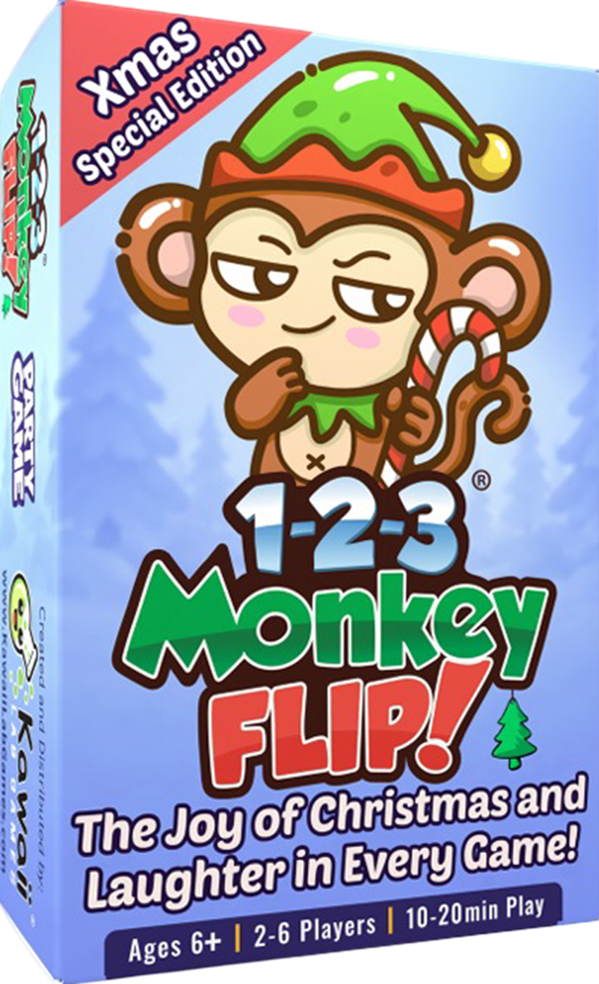 1-2-3 MONKEY FLIP! CHRISTMAS SPECIAL EDITION (Pre-Order)