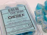 GEMINI 10D10 PEARL TURQUOISE-WHITE/BLUE LUMINARY (Special Order)