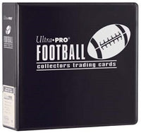 UP BINDER 3IN FOOTBALL BLACK (Special Order)