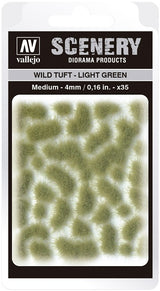 VALLEJO: SCENERY MEDIUM WILD TUFT LIGHT GREEN (Special Order)