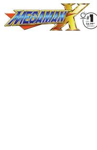 MEGA MAN X #1 CVR D BLANK SKETCH VAR (Special Order)