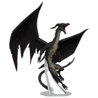 PATHFINDER BATTLES: IMPOSSIBLE LANDS - ADULT UMBRAL DRAGON (Special Order)