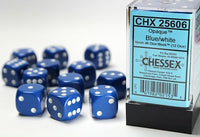 OPAQUE 12D6 BLUE/WHITE 16MM (Special Order)
