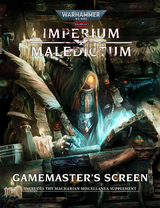 WARHAMMER 40K IMPERIUM MALEDICTUM GM SCREEN (Special Order)