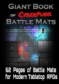 GIANT BOOK OF CYBERPUNK BATTLE MATS (Special Order)