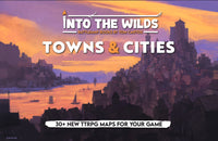 INTO THE WILDS BATTLEMAP BOOKS: TOWNS AND CITIES (Special Order)
