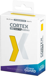 UG SLEEVES CORTEX STANDARD MATTE YELLOW 100CT (Special Order)