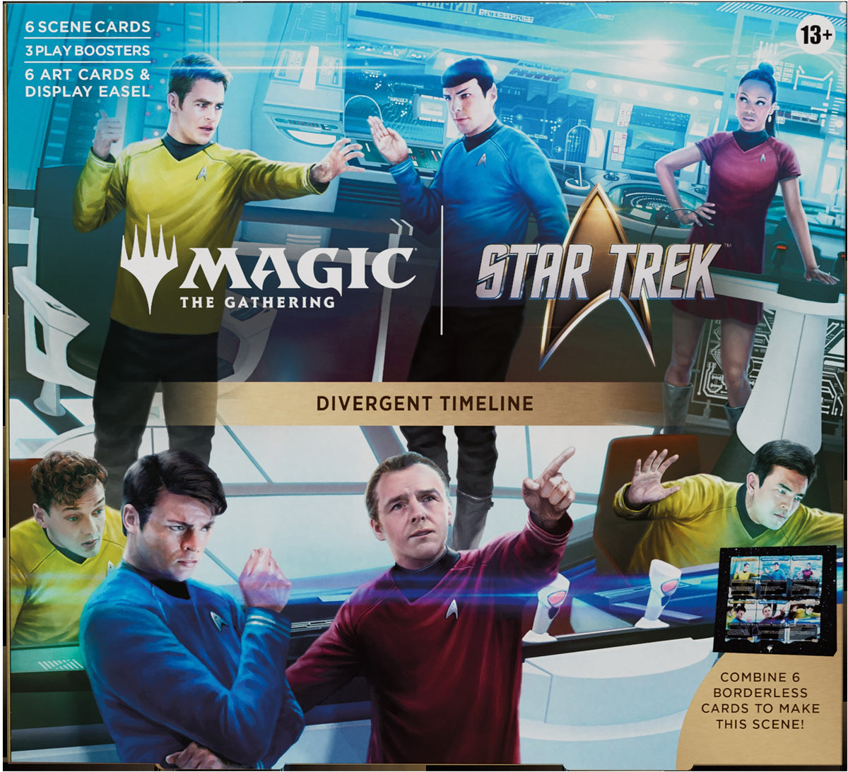 Magic: The Gathering | Star Trek - Scene Boxes (Pack of 4)