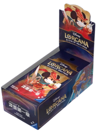 (CHINESE) DISNEY LORCANA CHINESE THE FIRST CHAPTER BOOSTER BOX